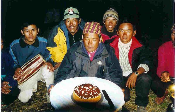 a lovely Pie homemade by Yog Lal Tamang