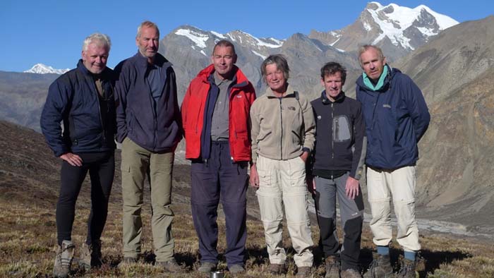 Het klim- en trekkingteam